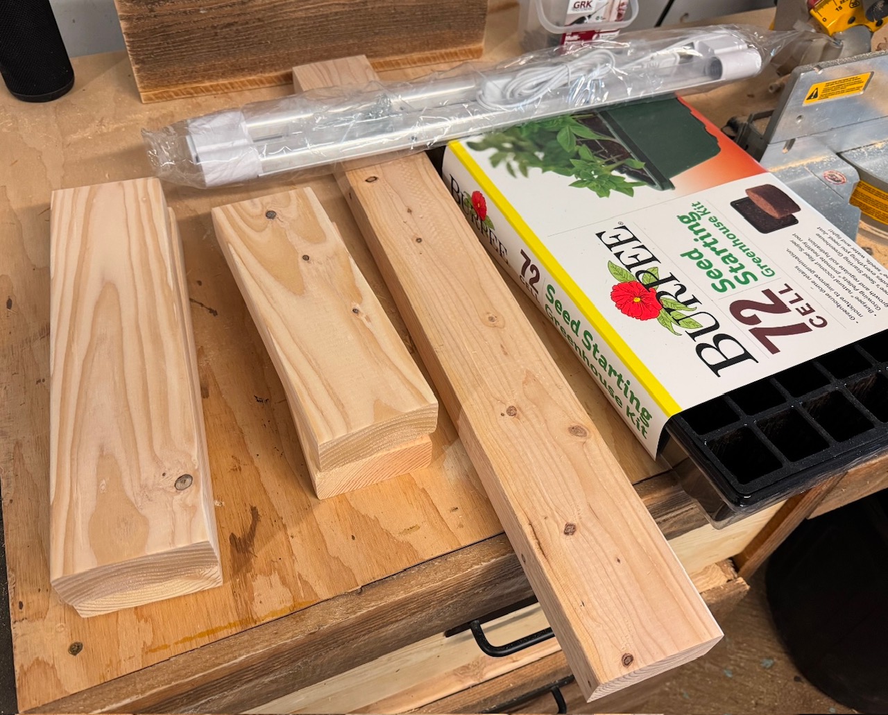 Seed Starter Light Stand – Grow Light Stand