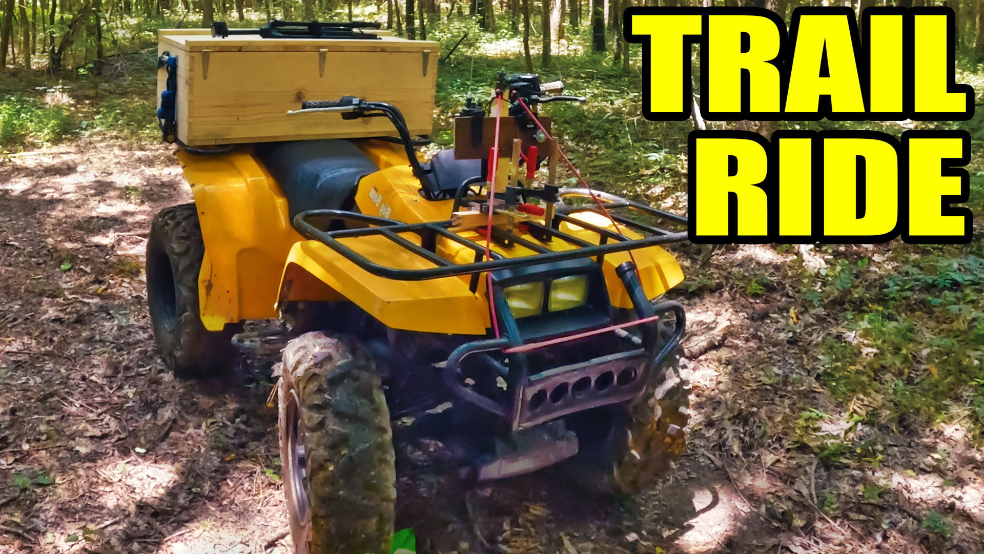 Day 451 – 4-Wheeler Setup + Trail Ride