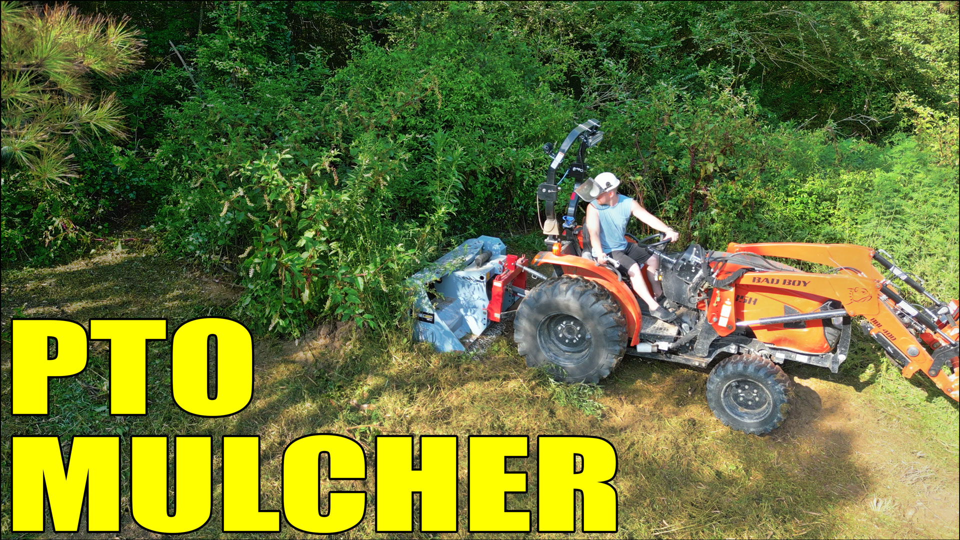 Day 471 – Grapple Mulcher Mowing – BaumaLight MP360