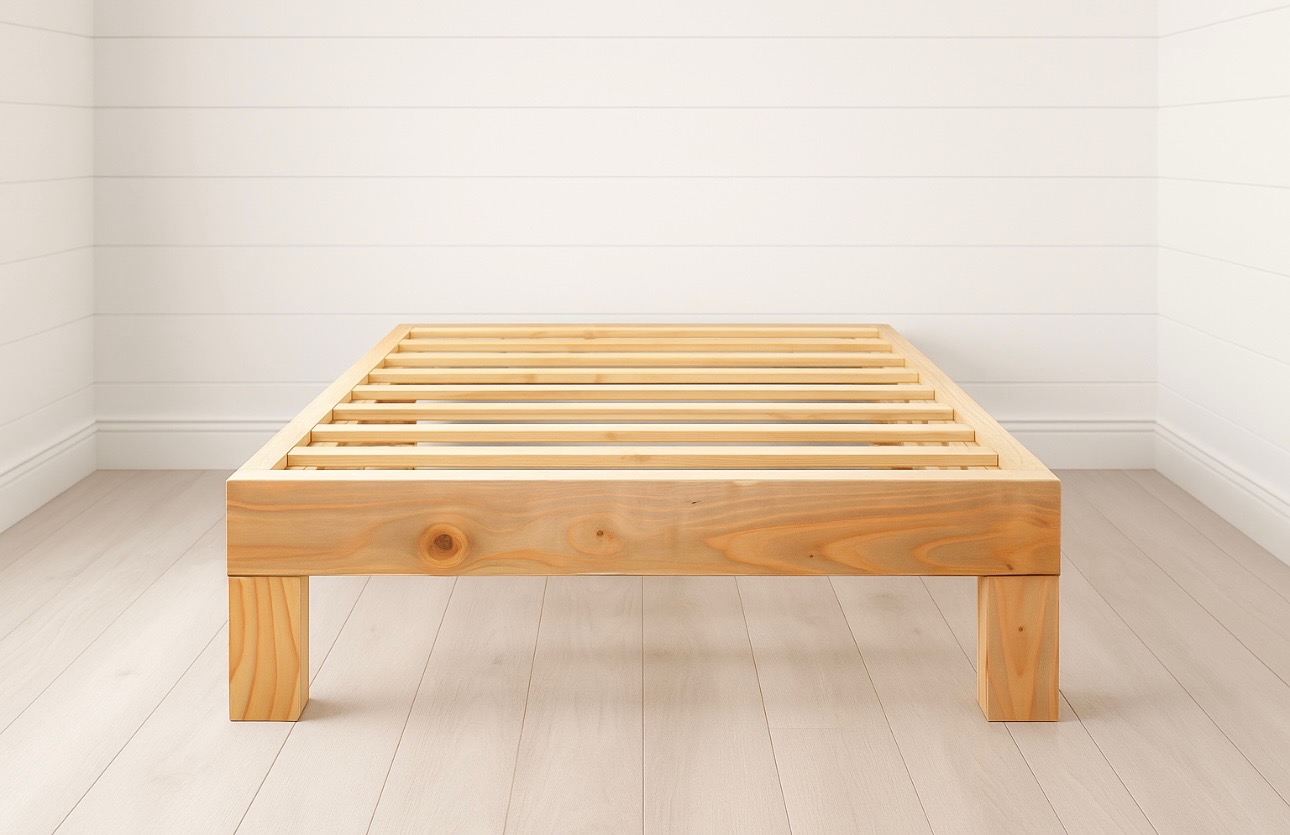Easy 2-Tool Platform Bed Frame (Free Plans for All Sizes)