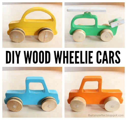 Build Your Own Wooden Push Toys – Car, Truck & Helicopter!
