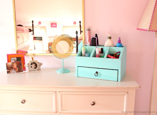 Desktop Office or Vanity Beauty Organizer